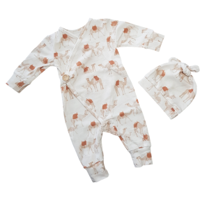 Boxpakje met muts dromedaris maat 50