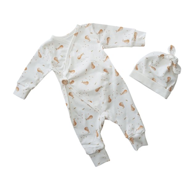 Boxpakje met muts peren maat 50