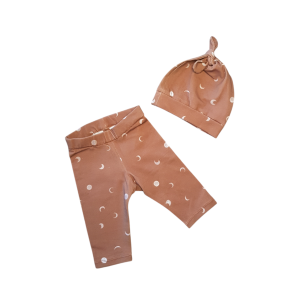 Legging met muts maantjes maat 50