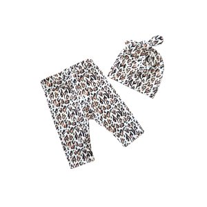 Legging met muts panter maat 50
