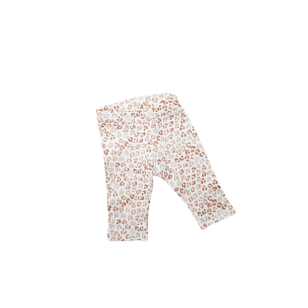 Legging rib panter maat 50