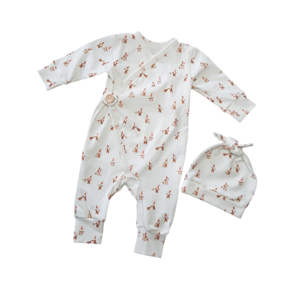 Boxpakje met muts kabouters maat 50