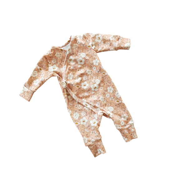 Boxpakje bloemen perzik maat 44