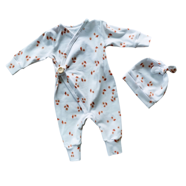 Boxpakje met muts gerbera maat 50