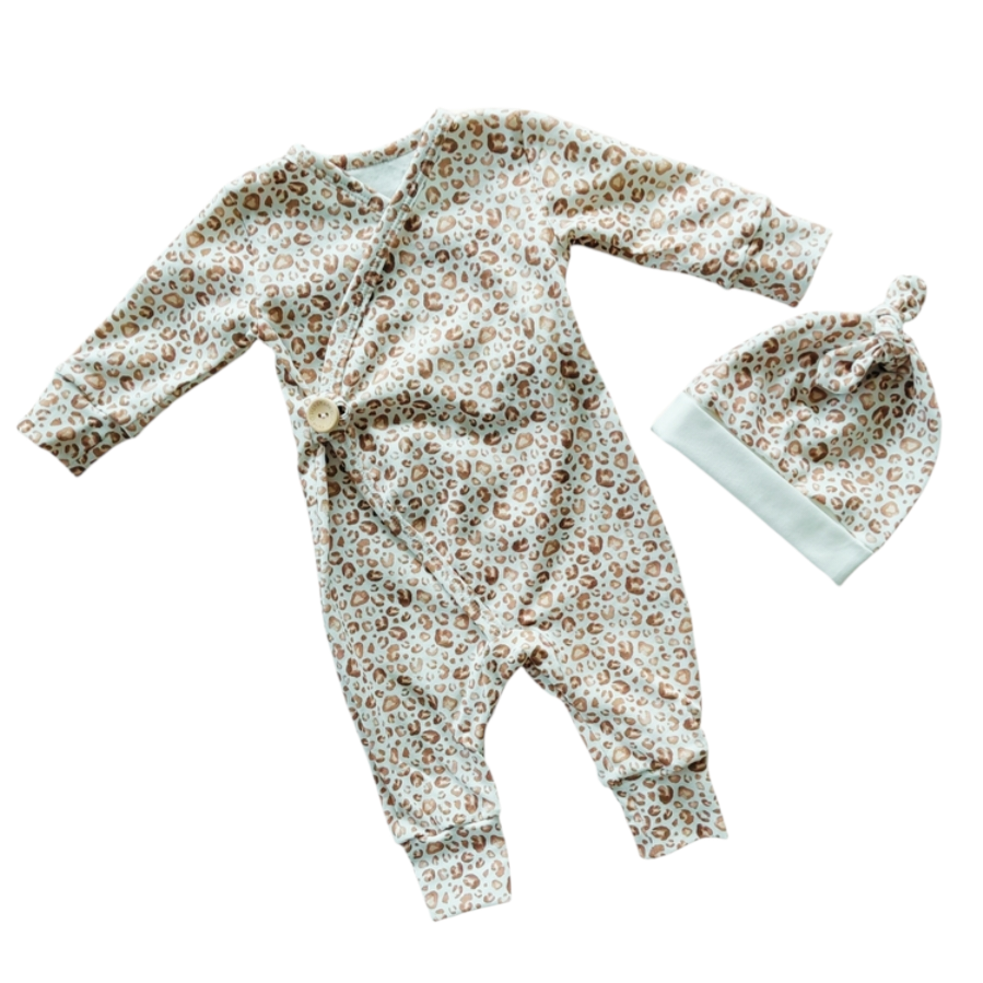 Boxpakje met muts panter